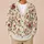 Vintage Rose Botanical Blooms for Autumn Layering, Romantic Everyday Style for Women All-over Print Knitted Cardigan - 6