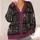 Gothic Book Spines for Dark Romance Reading Gifts, Fantasy Library Lovers and Readers All-over Print Knitted Cardigan - 4
