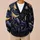 Celestial Black Cat Astrology Night Sky Magic for Everyday Layering and Stargazing All-over Print Knitted Cardigan - 6