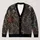 Japanese Oni Yokai Demon Motifs for Gothic Layering and Samurai-Inspired Streetwear All-over Print Knitted Cardigan - 1