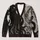 Black Cat Octopus Spiderweb Motif For Spooky Fall Layering, Gothic Animal Lovers Gift All-over Print Knitted Cardigan - 1