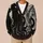 Black Cat Octopus Spiderweb Motif For Spooky Fall Layering, Gothic Animal Lovers Gift All-over Print Knitted Cardigan - 6