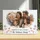 Personalized Family Photo Canvas – Custom Family Name Floral Wall Art, Christmas Gift for Grandparents - 4