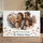 Personalized Family Photo Canvas – Custom Family Name Floral Wall Art, Christmas Gift for Grandparents - 3