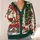 Santa, Christmas Tree and Holiday Scenes for Festive Winter Celebrations All-over Print Knitted Cardigan - 4