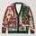 Santa, Christmas Tree and Holiday Scenes for Festive Winter Celebrations All-over Print Knitted Cardigan - 1