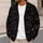 Mothman and Crimson Crescent Moon Night Sky for Gothic Everyday Layering and Collectors All-over Print Knitted Cardigan - 5