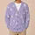 Pastel Fairytale Castle Fireworks for Magical Theme Park Vacation and Travel Day Outfits All-over Print Knitted Cardigan - 6