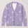 Pastel Fairytale Castle Fireworks for Magical Theme Park Vacation and Travel Day Outfits All-over Print Knitted Cardigan - 1