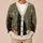 Black Cat and Pumpkins with Autumn Wildflowers for Halloween Cottagecore Style All-over Print Knitted Cardigan - 6