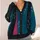Anna Nordic Floral Motifs for Fairytale Cosplay and Halloween Costume Styling All-over Print Knitted Cardigan - 4