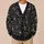 Gothic Skull And Bone Motifs For Alternative Everyday Layering And Dark Streetwear All-over Print Knitted Cardigan - 6