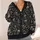 Gothic Skull And Bone Motifs For Alternative Everyday Layering And Dark Streetwear All-over Print Knitted Cardigan - 4