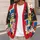Teacher Apple and School Supply Collage for Appreciation Gifts and Classroom Days All-over Print Knitted Cardigan - 5