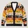Halloween Ghost Candy Corn Bats and Sweets for Trick-or-Treat Parties and Fall Days All-over Print Knitted Cardigan - 1