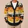 Halloween Ghost Candy Corn Bats and Sweets for Trick-or-Treat Parties and Fall Days All-over Print Knitted Cardigan - 6