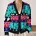 Cute Halloween Witches, Ghosts And Spiders For Festive Spooky Autumn Party Style All-over Print Knitted Cardigan - 2