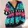 Cute Halloween Witches, Ghosts And Spiders For Festive Spooky Autumn Party Style All-over Print Knitted Cardigan - 4