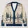 Vintage Christmas Movie Couple and Snowy Pines for Festive Sister Holiday Gatherings All-over Print Knitted Cardigan - 1