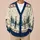 Vintage Christmas Movie Couple and Snowy Pines for Festive Sister Holiday Gatherings All-over Print Knitted Cardigan - 6