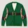 Funny Christmas Elf Outfit Illusion for Holiday Parties and Festive Celebrations All-over Print Knitted Cardigan - 1