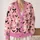 Cute Ghosts, Bats and Black Bows for Playful Halloween Layering and Cozy Autumn Style All-over Print Knitted Cardigan - 2