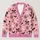 Cute Ghosts, Bats and Black Bows for Playful Halloween Layering and Cozy Autumn Style All-over Print Knitted Cardigan - 1