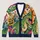 Princess Donut & Mongo Ride Or Roar Fantasy Cat Dinosaur Gift For Book Lovers Cozy Fall All-over Print Knitted Cardigan - 1