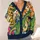 Princess Donut & Mongo Ride Or Roar Fantasy Cat Dinosaur Gift For Book Lovers Cozy Fall All-over Print Knitted Cardigan - 4