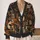 David Halloween Skeleton Music Motifs for Spooky Band Nights and Fall Gatherings All-over Print Knitted Cardigan - 2