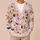 Pastel Halloween Ghosts And Pumpkins For Cozy October Outings And Festive Gatherings All-over Print Knitted Cardigan - 6