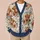 Highland Cow Floral Meadow Style For Relaxed Country Days, Women’s Rustic Layering All-over Print Knitted Cardigan - 6