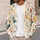 Watercolor Chickens And Roosters For Farmhouse Days, Country Living And Casual Women All-over Print Knitted Cardigan - 5