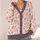 Pink Rabbit Wildflower Motifs For Cozy Everyday Layering And Cottagecore Women's Style All-over Print Knitted Cardigan - 4