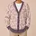 Pink Rabbit Wildflower Motifs For Cozy Everyday Layering And Cottagecore Women's Style All-over Print Knitted Cardigan - 6