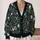 Holly Pine Mistletoe Foliage for Festive Layering and Holiday Gifting for Nature Lovers All-over Print Knitted Cardigan - 2