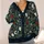 Holly Pine Mistletoe Foliage for Festive Layering and Holiday Gifting for Nature Lovers All-over Print Knitted Cardigan - 4