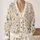 Wildflower Meadow Blooms in Soft Colors for Relaxed Everyday Layering, Women’s Style All-over Print Knitted Cardigan - 2