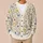 Wildflower Meadow Blooms in Soft Colors for Relaxed Everyday Layering, Women’s Style All-over Print Knitted Cardigan - 6