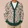 Red Berry Holly Branches For Festive Winter Layering And Cozy Holiday Gatherings Outdoors All-over Print Knitted Cardigan - 6