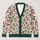 Red Berry Holly Branches For Festive Winter Layering And Cozy Holiday Gatherings Outdoors All-over Print Knitted Cardigan - 1