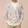 Watercolor Deer Woodland Holiday Style For Cozy Winter Outings, Nature Lovers Plus Size All-over Print Knitted Cardigan - 6