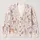 Watercolor Deer Woodland Holiday Style For Cozy Winter Outings, Nature Lovers Plus Size All-over Print Knitted Cardigan - 1