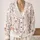 Watercolor Deer Woodland Holiday Style For Cozy Winter Outings, Nature Lovers Plus Size All-over Print Knitted Cardigan - 2