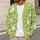 Whimsical White Geese For Everyday Layering, Countryside Dates, And Casual Women’s Style All-over Print Knitted Cardigan - 5