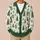 Green Christmas Trees, Gifts, Ornaments And Snowflakes For Cozy Holiday Layering At Home All-over Print Knitted Cardigan - 6