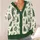 Green Christmas Trees, Gifts, Ornaments And Snowflakes For Cozy Holiday Layering At Home All-over Print Knitted Cardigan - 4
