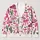 Pink Cowboy Boots And Cactus Western Motifs For Casual Ranch Style Weekend Layering All-over Print Knitted Cardigan - 1