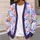 Cute Ghost Candy Halloween Style For Women, Whimsical Fall Layering And Halloween Parties All-over Print Knitted Cardigan - 5