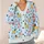 Pink And Golden Dogs For Casual Walks, Weekend Layering, And Dog Lovers Everywhere All-over Print Knitted Cardigan - 4